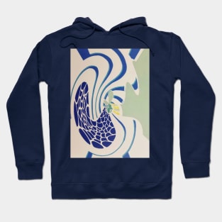 Down the Sink (White/Blue/Green) Hoodie